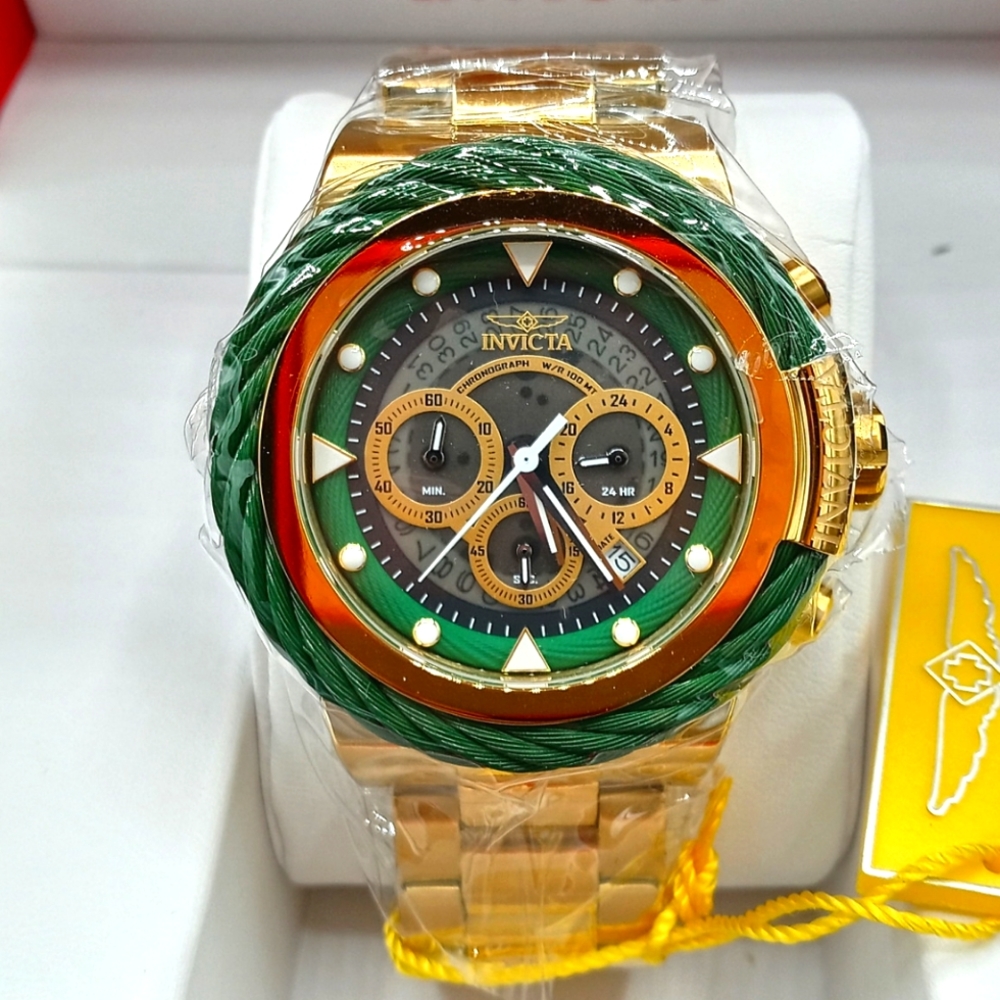 NEW INVICTA LIMITED BOLT CABLE CHRONOGRAPH MEN'S WATCH